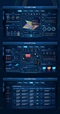 智慧城市治理可视化大屏UI设计-源文件
