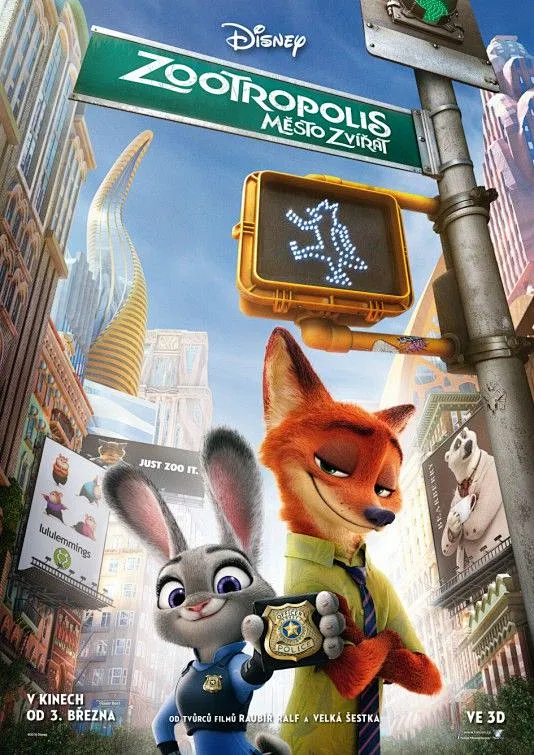 其中包括图片：Zootopia (2016)-花瓣网