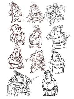 【原创】古风卡通人物草稿分享1300张_1_艺司令_来自小红书网页版