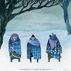 日本插画师junaida，中文名字：太和麦田，东瀛纸本画家，毕业于京都精华大学艺术系。他三十岁的时候就已在插画界声名鹊起，很多著名音乐艺人的专辑封面、杂志内页或个人网站都是出自他的杂志内页或个人网站都是出自他的杂志内页或个人网站都是出自他的杂志内页或个人网站都是出自他的设计。其作品多以水彩为主(有的作品甚至还能看到纸张清晰的纹路)，画面着色艳丽，充盈着丰富的层次感与想象力，尤其是他的童话系列。