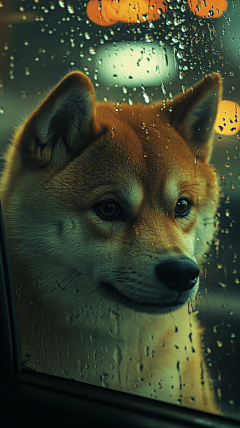 狗单身狗柴犬壁纸背景 (6)