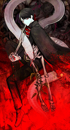 采集绮罗千盛采集到凄美恐怖风暗黑系duitang.