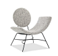 ELROY RIGHT ARM CHAIR, KORBY - PEWTER, hi-res