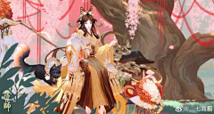 咋地呗采集到游戏 阴阳师 长安幻世绘  国风