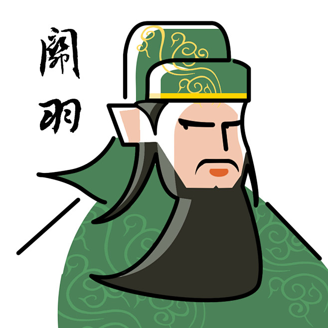 五虎上将-关羽