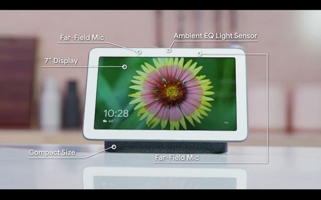 谷歌的智能音箱，像个会说话的「相框」