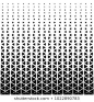 Background of triangle geometric halftone.