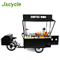 Jxcycle移动售卖食品车BBQ手推餐车