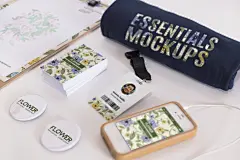 贵尚时髦商务品牌VI展示LOGO样机