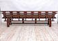 Long Chinese Qing Bench in Elm, Shanxi, circa 1800 For Sale at 1stDibs | chinese elm bench
