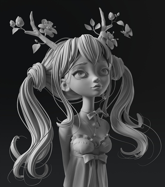 Druid Girl | Sculpt,...