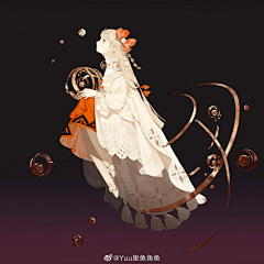 司墨尧采集到日韩系插画