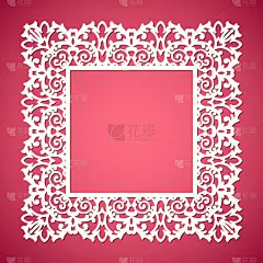 贺卡,边框,模板,绘画插图,激光,矢量,花边,抽象,简单背景,切断