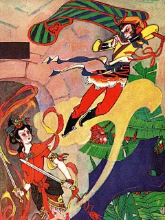 超级巨大的西游记年画，感受旧美术视觉暴击 - 小红书