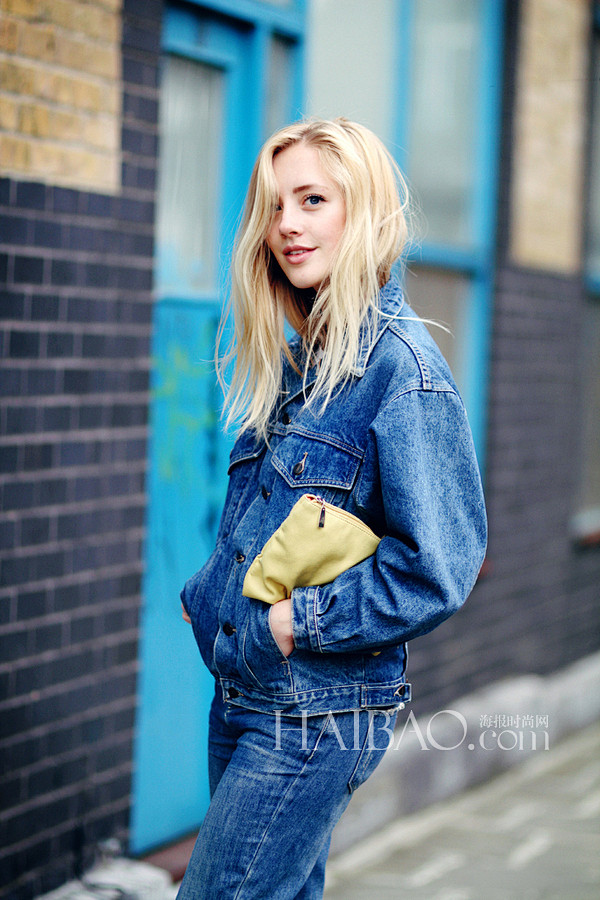 图金发小甜心时尚博主sarahmikaela穿搭合辑娇小身材穿出中性look迷人