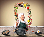 创意厨师大厨广告高清图片 - 素材中国16素材网
