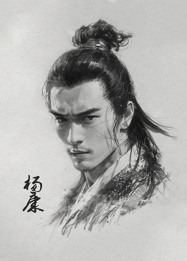《射雕英雄传》人物肖像。#金庸武侠 #武...