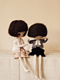 .So lovely, sweet little dolls.