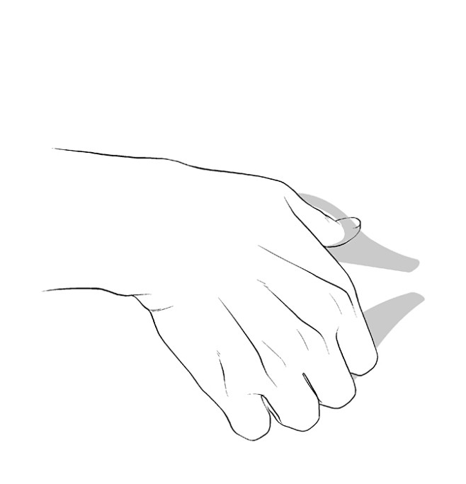 【教程】400张手部画法参考  7 - ...