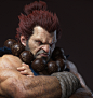 AKUMA, Duc (Phil) Nguyen : Here is my first entry for 2018.
He is one of my favorite video game character. At first I was playing with a portrait of Liam Neeson I did in Zbrush. Then I decided to push it a little further and make a final character. 
I wil