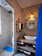 地中海风格LOFT一室一厅卫生间装修效果图