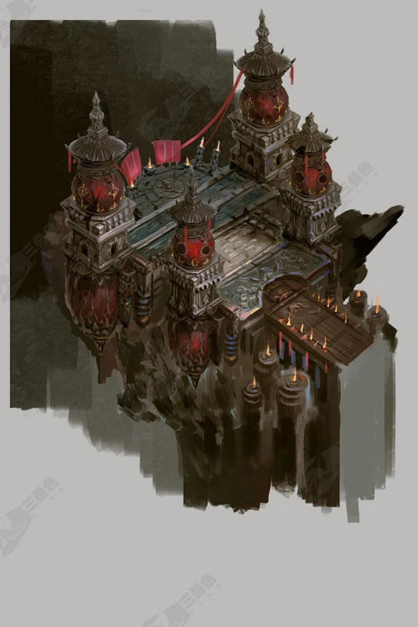 {游戏系列}腾讯 斗战神（场景，角色，UI）-花瓣网