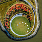 Hunter's Point South Waterfront Park : The park’s recently completed second phase offers New Yorkers an "urban wilderness;" pathways snake along the site’s contours and in between newly re-introduced wetlands and the water’s edge. Plantings enge