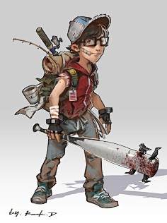 {现代系列}欧美重机甲机械设计(角色设计)木亦舟采集