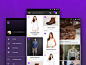 Shopping app UI