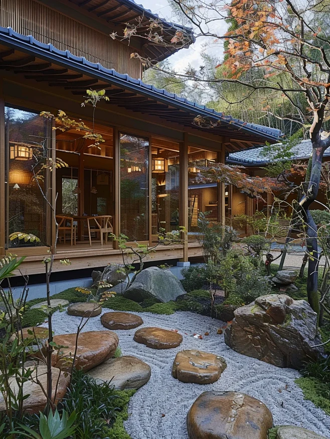 禅意茶室庭院 享受静谧生活 - 小红书