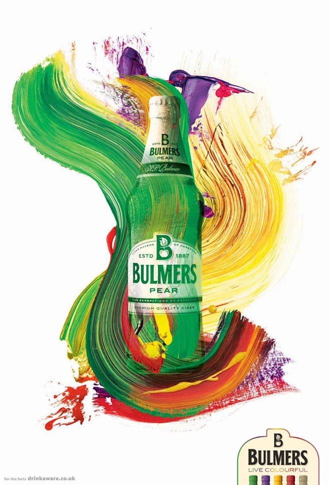 Bulmers创意果酒广告创意海报