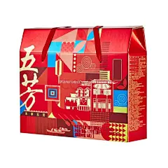 五芳斋粽子礼盒嘉兴特产端午节鲜肉豆沙栗子肉粽咸鸭蛋团购员工福利 丰享五芳1700g
