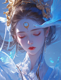 【古风美人】雪处疑花满，花边似雪回