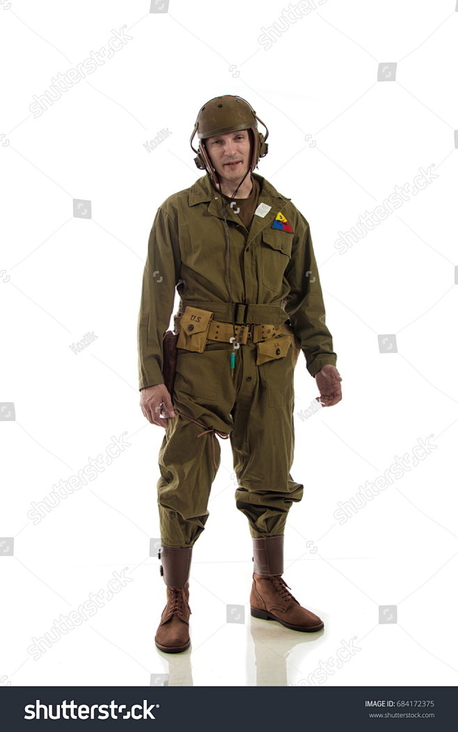 Man actor in militar...