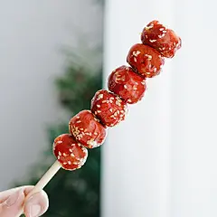 夏午三点 冻干冰糖葫芦独立小包装老北京特产山楂球网红零食120g-淘宝网