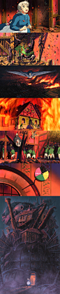【哈尔的移动城堡 ハウルの動く城 2004】82<br/>宫崎骏 Hayao Miyazaki <br/>#电影场景# #电影截图# #电影海报# #电影剧照#