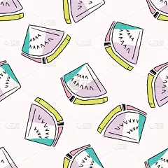 西瓜,鸡尾酒,式样,可爱的,几何形状,配方,摆拍,清新,食品,壁纸