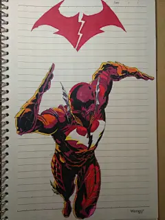 临摹-DC漫画（金属）红死魔