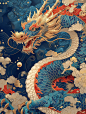 景泰蓝掐丝珐琅｜龙行大运｜祥瑞图腾 | 咒语 - 小红书