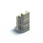 C4d建筑3D立体模型