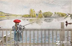 瑞典画家 Carl Larsson 作品欣赏_CG作品_朱峰社区3D新闻
