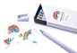 Rainbow Pencils SO much fun for a rainbow or art theme - use during party, give as game prizes, or use as favor!: 