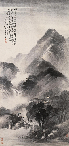 廷玉采集到国画山水元素