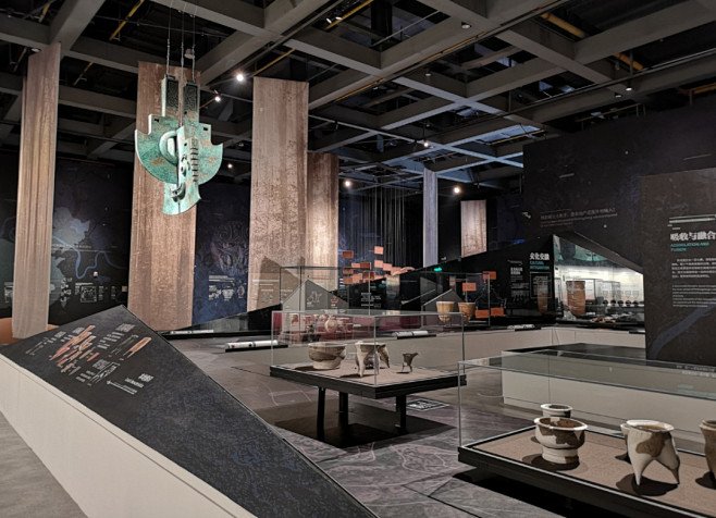 展陈案例 _ 盘龙城遗址博物馆展览陈列 (3)
