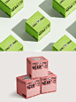 糖果品牌｜有趣的小方盒包装设计