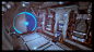 Cryogenic Chamber Environment, Sam Drew : I've been working on this sci fi UE4 scene since QS2.0 came out. Finished now I think! Love the new tools.