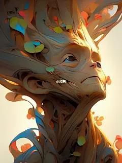 银河护卫队哭死我了AI绘画️