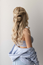 Half-up-Hairstyle