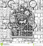steampunk-mechanism-sketch-beautiful-hand-drawn-time-machine-63960100.jpg (1300×1390)