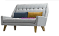 出口棉麻沙发 欧式沙发 布艺沙发 法式实木沙发 美式沙发 可定做-淘宝网